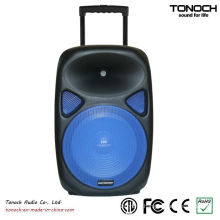 OEM 12 Inches Plastic Trolley Outdoor Speaker with Battery